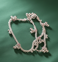 Pink Floral Kids Anklet