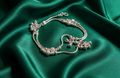 Dangling Heart Kids Anklet