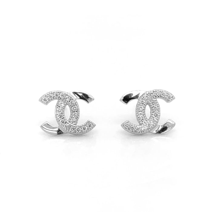 Designer Cubic Zirconia Stud Earrings