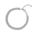Sterling Silver Thick Hollow Curb Chain 6.6mm