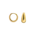 Everyday 14k Gold Vermeil Dome Huggies