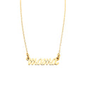 14K Gold Vermeil MAMA Signature Necklace