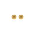 10K Yellow Gold Ball Studs 6mm