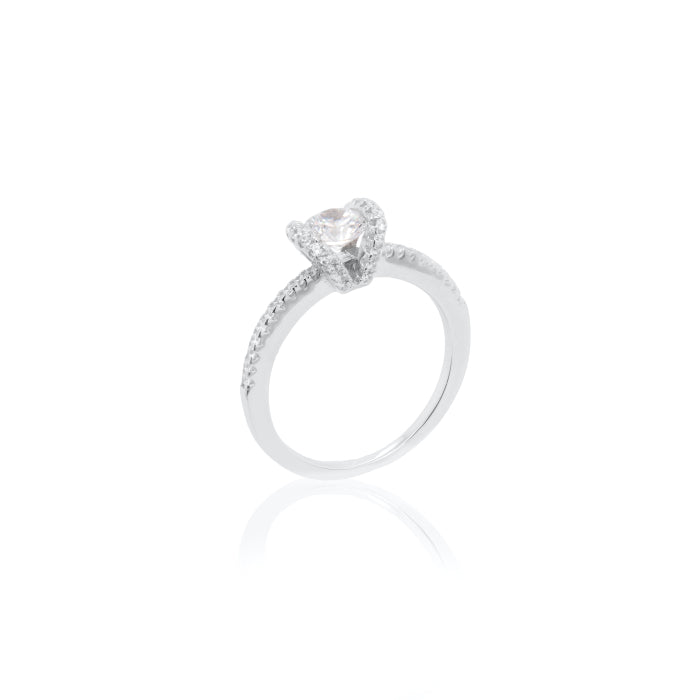 Aurevia Cubic Zirconia Engagement Ring