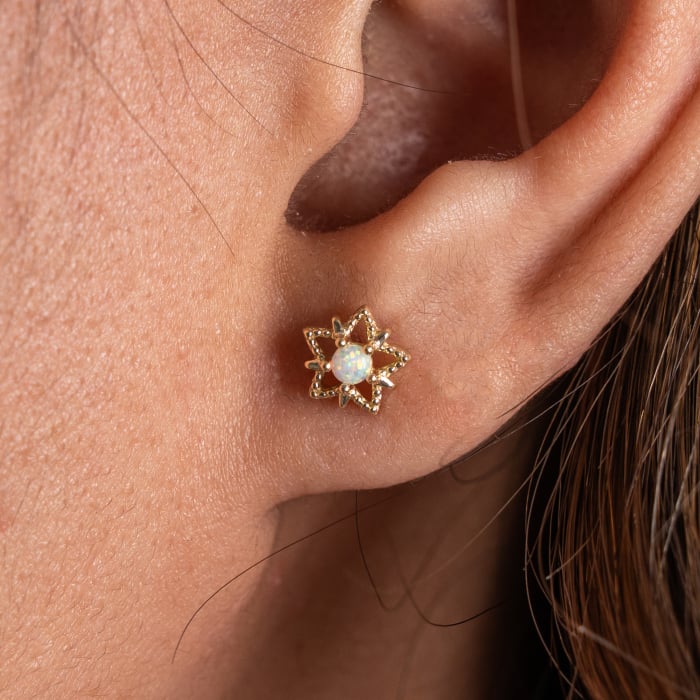 Gold Vermeil Chic Star Studs